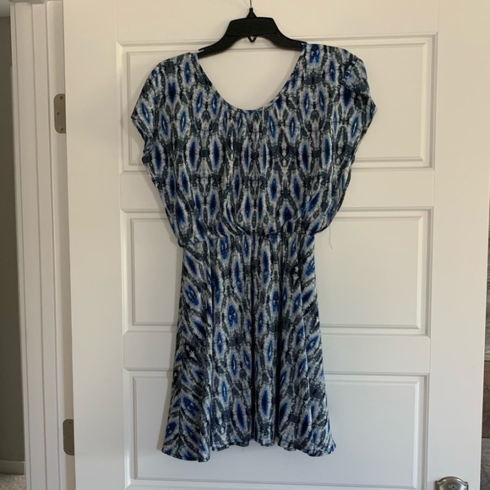 Bar III Split Sleeve Mini Dress
